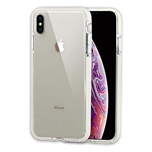 Coque iPhone XS Max anti-jaunissement et antichoc en TPU transparent