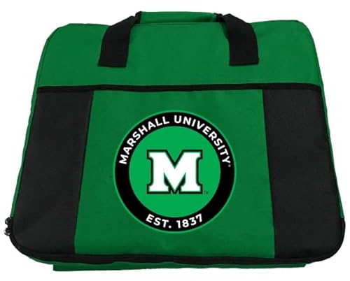 R and R Imports Marshall Thundering Herd Seat Cushion Officially Licensed Collegiate Product Green
