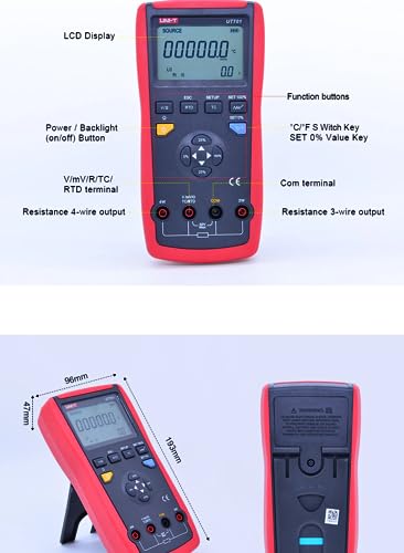 Calibrateur de processus multifunction UT701 précision thermocouple RTD - 6