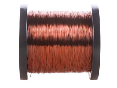 Kupferlackdraht W210 Ø 0,50 mm 1 kg, ca. 525m - CU Lackdraht Grad 2 CUL Kupferdraht Gewicht 1 Kilogramm Durchmesser 0,50 Millimeter Wickeldraht Kupfer Draht nach IEC 60317-13