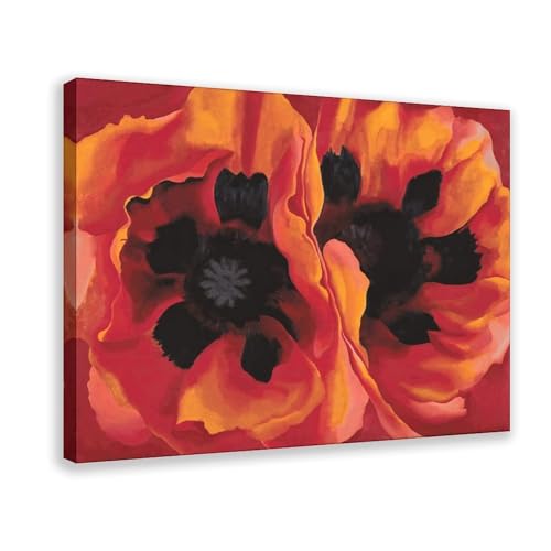Impression coquelicots Georgia O'Keeffe | Idée déco murale pour un salon ou bureau inspirant