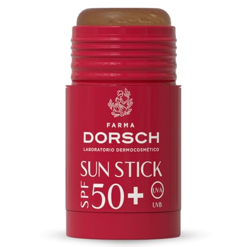 FarmaDorsch - Sun Stick SPF 50 | Protector Solar Facial 50 y Antipolución | Crema Solar Facial 50 Antimanchas | Stick Protector Solar Resistente al Agua | Protégete de Manera Sencilla. Uso Diario 25ml