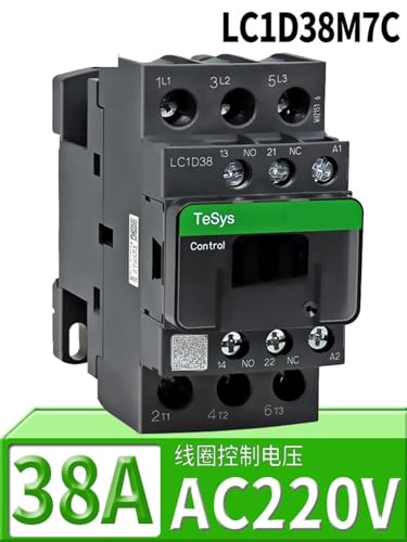 Contacteur LC1-D50F7C bobine 110V 380V commande moteur triphasé 38A