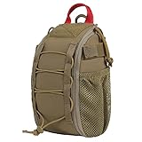 OneTigris Taktische Erste Hilfe Tasche, EDC Molle Tasche Multifunktional Militär IFAK Pouch für Camping Wandern Radfahren Klettern und Outdoor Jagd