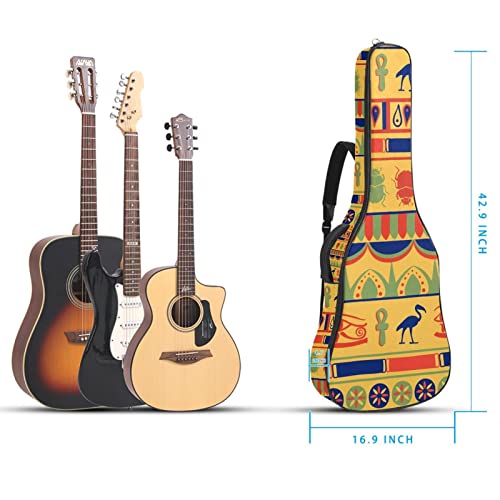 Sac à dos imperméable pour guitare acoustique – Sac à dos épais et doux – Housse pour guitare classique, Couleur 6, 42… - Les Beatles, Paul McCartney, John Lennon, RIngo Starr, George Harrison Sac à dos imperméable pour guitare acoustique - Sac à dos épais et doux - Housse pour guitare classique, Couleur 6, 42… – Image 6