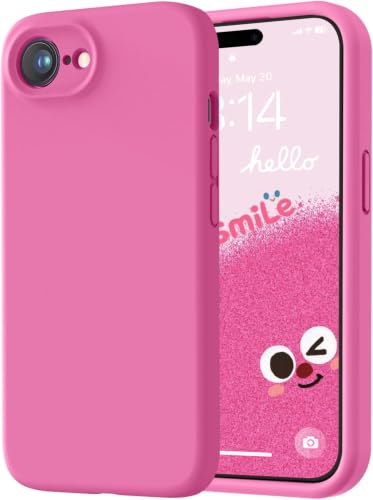 Image of LOVE 3000 Designed for iPhone 16e /17e Case, Premium Silicone with [Soft Anti-Scratch Microfiber Lining] Shockproof Protective Phone Case for Men Women Girls 6.1 inch, Pitaya