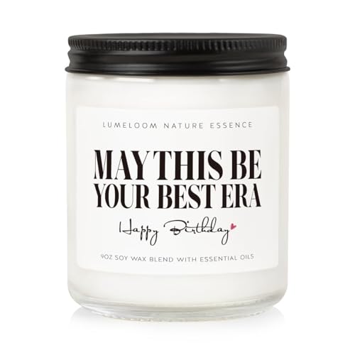 LUMELOOM Lavender Scented Candle
