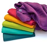 ❤ UNVERZICHTBARE HELFER im Alltag mit Ihrem neugeborenen Baby oder Kleinkind - als Sabbertuch, Stoffwindel, Schmusetuch, Pucktuch, Stilltuch, oder atmungsaktiver Sonnenschutz für Kinderwagen. Achtung: Die Größe der Mullwindeln kann minimal abweichen!