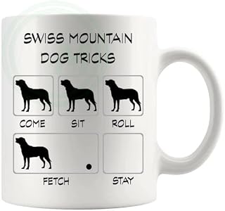 Swiss Mountain Dog Tricks Mug Gifts For Doggy Moms And Dads