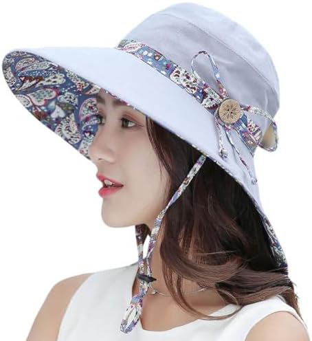 HAPEE Sun Hats for Women,Lovely Summer Ladies Sun Hat Floppy,Packable,uv Protection UPF 50+