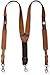 Nocona Men's Buffalo Nickel Basket Leather Suspender