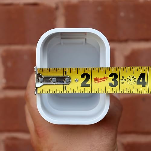 GutterGate 3"x2" Type-B White Gutter Downspout Extension Accessory