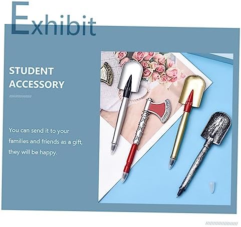 NUOBESTY 12 adet tükenmez kalem, yazı gereçleri, yazı gereçleri, eğlenceli kalem, çok fonksiyonlu yazı kalemi, dekoratif öğrenci kalemi, çeşitli aksesuarlar, ABS - Görsel 3