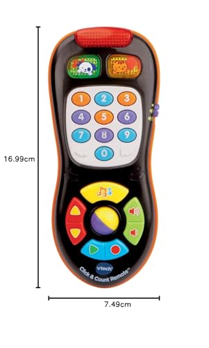 Télécommande VTech Cliquez et comptez jouet d éveil premier âge imitation bébé - 5