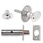 Door Security Bolt with Thumbturn