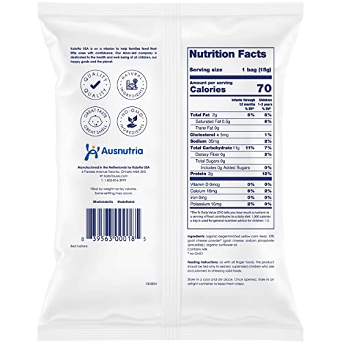 Kabrita Snack Puffs With Goat Cheese, 6 Packs