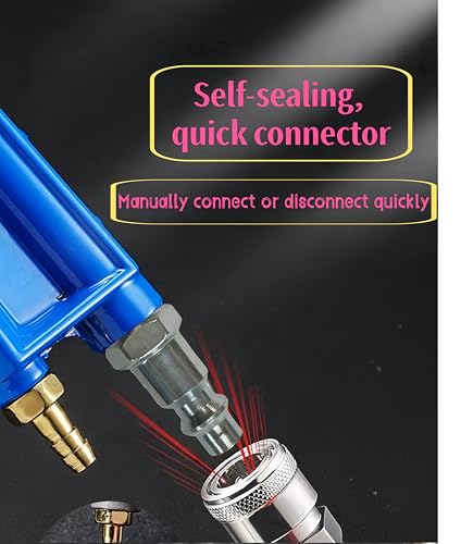 Image of LINFEI Pneumatic Blower Gun, 2P, Dual-Use Water and Air Engine Cleaning Gun