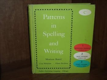 Hardcover Patterns in Spelling and Writing: Book D. Book