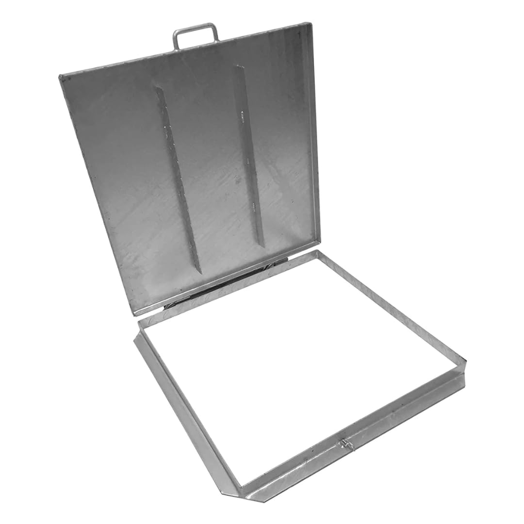 EINSIDE Deckel Tank, Schachtdeckel für Tank verzinkt, Schachtabdeckung 100 x 100 cm