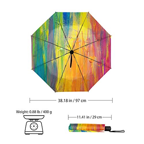 Parapluie de voyage automatique léger résistant aux UV et vent - 3