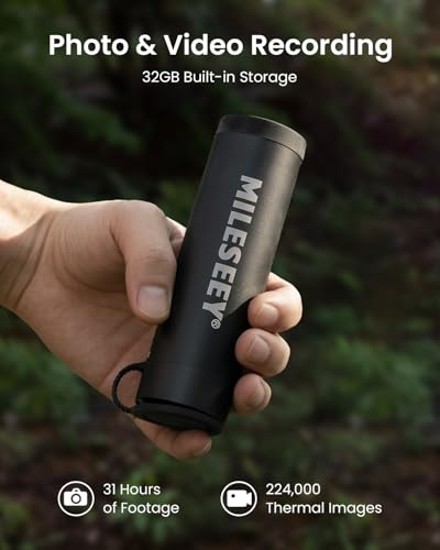 image for MiLESEEY TNV10 PRO 320x240 IR Resolution Thermal Monocular, 13mm 50Hz 