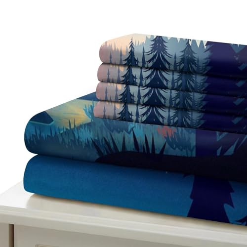 Housse de couette chat calico 3D imprimée en microfibre super douce