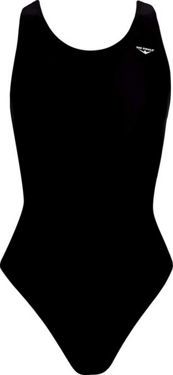 The Finals Girl's Youth Xtra Life Lycra Super V-Back, Black, Size 22