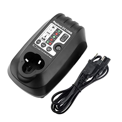 Reoben BL1013 Cargador de repuesto baterías de iones de litio para Makita BL1013 BL1014 10.8 V-12V DC10WA Herramientas eléctricas Destornillador Taladro Fuente de alimentación