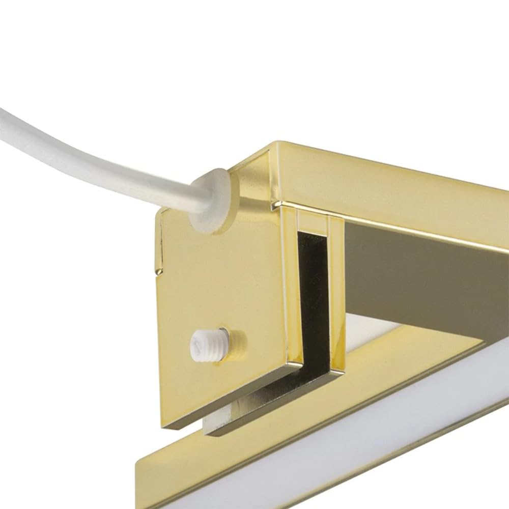 Lámpara LED UNIVERSAL ÁMBAR DORADO - 550 lúmenes en blanco neutro/Luz de baño/Luz de armario/Iluminación LED
