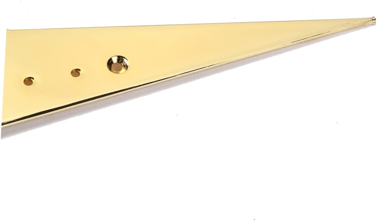 2pcs Ce403 6-string Vee-style Guitar Bridge Tailpiece Vibrato Compatible for Electric Guitars