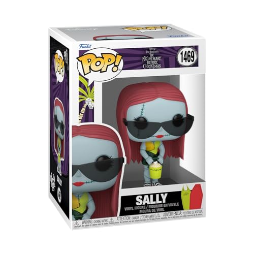 Funko Pop! Disney: The Nightmare Before Christmas - Sally with Glasses - (Beach) - Figura de Vinilo Coleccionable - Idea de Regalo- Mercancia Oficial - Juguetes para Niños y Adultos - Movies Fans
