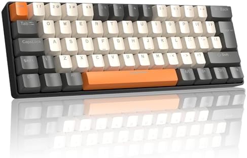 Mechanische Gaming Tastatur 60% UK Layout - RGB Beleuchtung