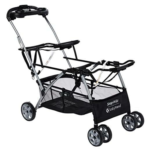 Best twin double umbrella stroller Baby Trend Snap-N-Go Double Stroller