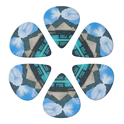 Tahiti Beach Lot de 6 médiators pour guitare acoustique, guitare électrique, basse, ukulélé – fins, moyens et épais - Les Beatles, Paul McCartney, John Lennon, RIngo Starr, George Harrison Tahiti Beach Lot de 6 médiators pour guitare acoustique, guitare électrique, basse, ukulélé - fins, moyens et épais – Image 5