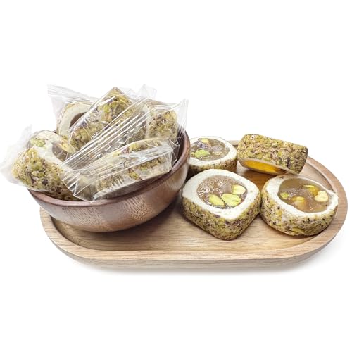 Image of NY Spice Shop Malban Pistachio Kashta Roll - 3 Pound Middle Eastern Pistachio Kashta Malban