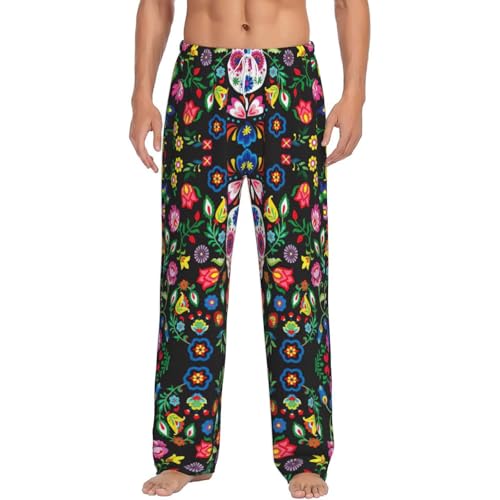 Pantalon pyjama flanelle homme avec poches résolvant les nuits fraîches avec style
