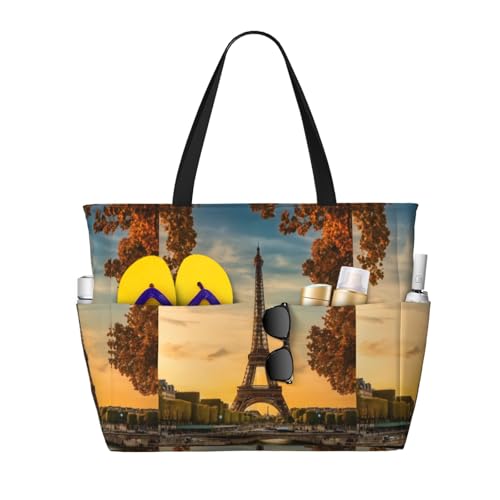 Bolsa de playa grande y espaciosa para llevar todo en tus vacaciones de verano
