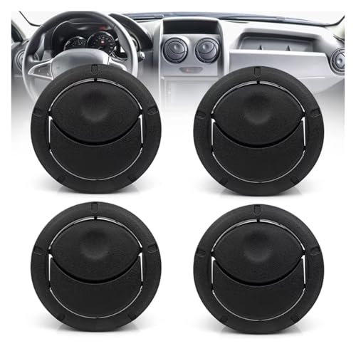 Set 4 Griglie Di Copertura Aria Condizionata Auto - Compatibili Con Renault Duster, Dacia Logan, Sandero, Opel, Nissan NV400, Codice OE 8200212480
