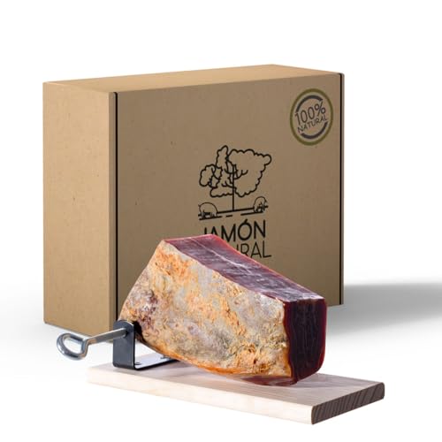 Jamón Serrano Español | 1 kg Mini Serrano Gran Reserva Deshuesado 15 Meses | 100% Natural - Sin Aditivos ni Conservantes | Jamón Serrano y Titular | Productor galardonado