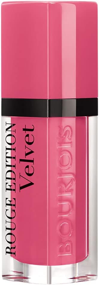 Bourjois Rouge Edition Velvet Liquid Lipstick 11 So Hap’Pink Pinks, 7.7ml