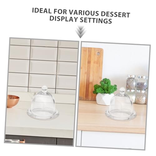 Assiette à gâteau avec couvercle pour conserver la fraîcheur de vos pâtisseries - 5