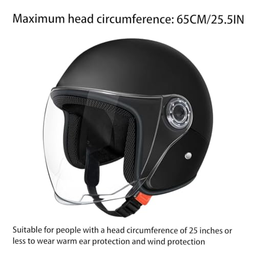 Casco de moto con visera plegable y proteccion para la cabeza ultraligera 5