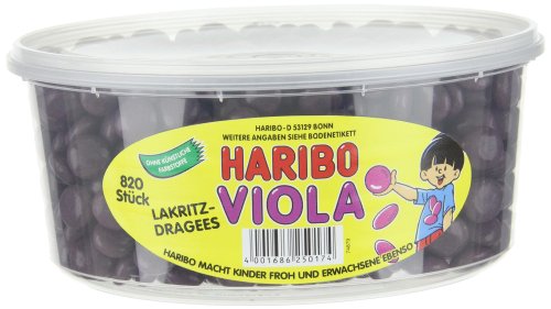 Haribo Viola 2 x 820 stuks in ronde doos 1148 g - Image 3