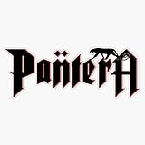 Pantera & T-Shirt Bumper Sticker Vinyl Decal 5'