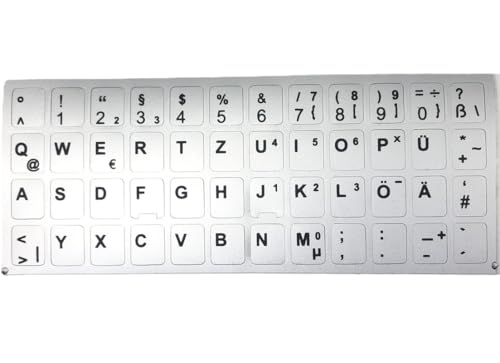 Adesivo tastiera tedesca per computer portatile, notebook