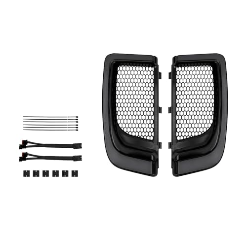 Feux arrière LED moto et grilles de carénage pour Touring et Electra Glide