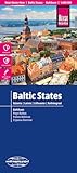 Reise Know-How Landkarte Baltikum | Baltic States (1:600.000): Estland, Lettland, Litauen und Region Kaliningrad: reiß- und wasserfest (world mapping project)