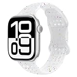 HIEHGN Correa de silicona para reloj Nike iWatch Ultra 2 49mm esmerilado, 42/44/45/46/49mm, compatible con modelos 10, 8, 7, SE, 6, 5, 4, 38/40/41mm