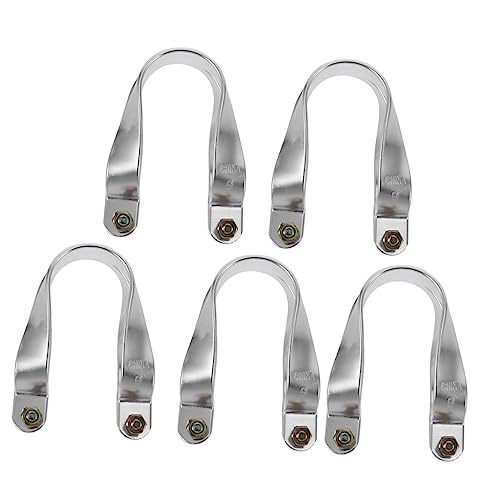 TOYANDONA 5juegos Abrazaderas De Aluminio Para Invernadero Clip u Fijación Repuesto