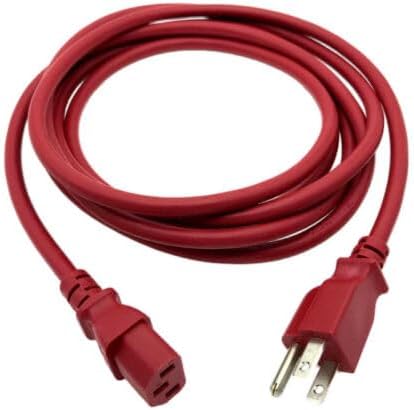 Replacement for fits 10 Red Power Cable for MICROSOFT XBOX 360 BRICK CHARGER ADAPTER